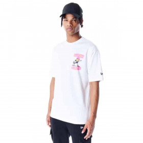 Polera New Era Brand City Graphic White
