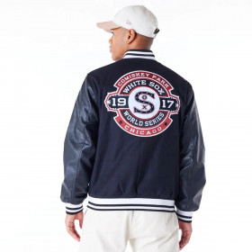 Chaquetas Chicago White Sox MLB Patches Black