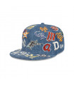 Gorra 9Fifty Properties All Over MLB All Over Blue