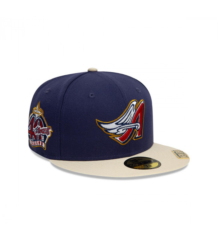 Gorra 59Fifty Anaheim Angels MLB Visor Clip Navy
