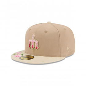 Gorra 59Fifty Seattle Mariners MLB Hand Stitched Beige