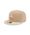 Gorra 59Fifty Seattle Mariners MLB Hand Stitched Beige