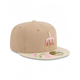 Gorra 59Fifty Seattle Mariners MLB Hand Stitched Beige