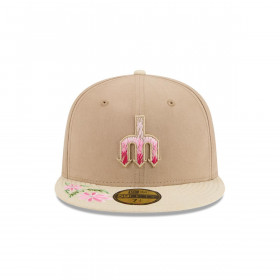 Gorra 59Fifty Seattle Mariners MLB Hand Stitched Beige