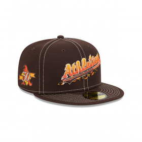 Gorra 59Fifty  MLB Oakland Athletics Fall Foliage Dark Brown