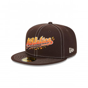 Gorra 59Fifty  MLB Oakland Athletics Fall Foliage Dark Brown