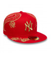 Gorra 59Fifty New York Yankees MLB Year Of the Snake Red