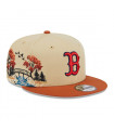 Gorra 9Fifty  MLB Boston Red Sox Fall Landscape Light Beige