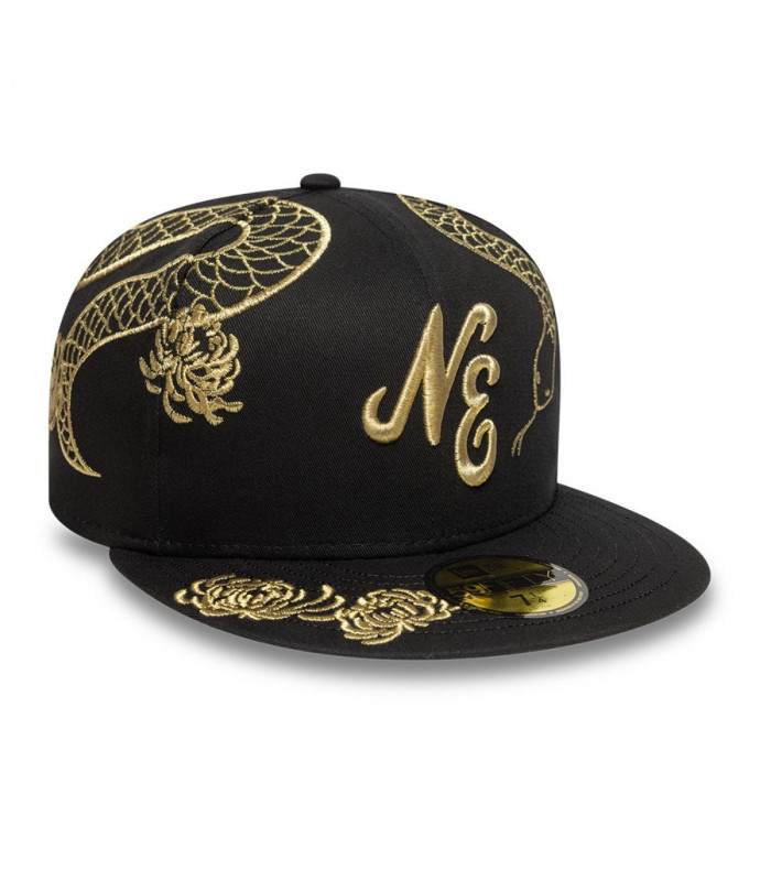 Gorra 59Fifty New Era Year Of the Snake Black