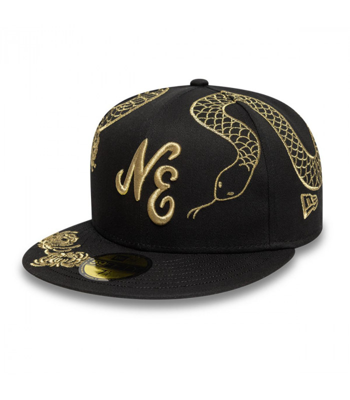 Gorra 59Fifty New Era Year Of the Snake Black