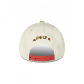 Gorra 9Forty  Chile Copihue Red and White New Era