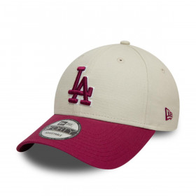 Gorra 9Forty Los Angeles Dodgers MLB World Series Beige