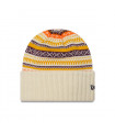 Knit New Era Fairisle Beanie Light Beige Woman