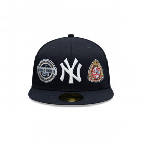 Gorra 59Fifty New York Yankees MLB Many Patch Black