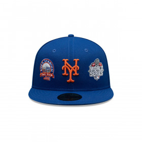 Gorra 59Fifty New York Mets MLB Many Patch Black