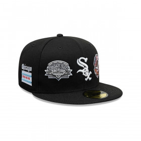 Gorra 59Fifty Chicago White Sox MLB Many Patch Black