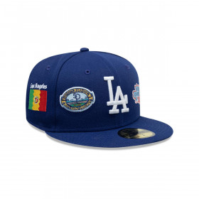 Gorra 59Fifty Los Angeles Dodgers MLB Many Patch Black