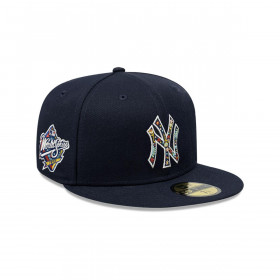 Gorra 59Fifty New York Yankees MLB Floral Infilled Navy