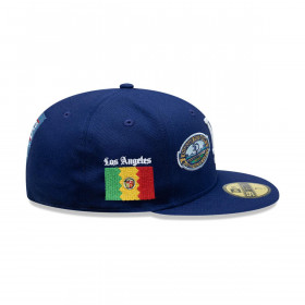 Gorra 59Fifty Los Angeles Dodgers MLB Many Patch Black