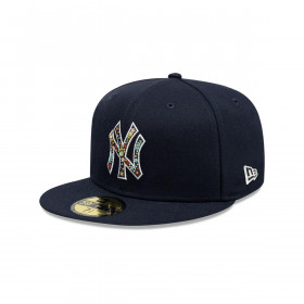 Gorra 59Fifty New York Yankees MLB Floral Infilled Navy