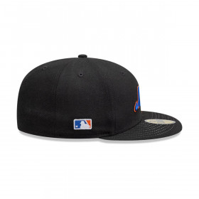 Gorra 59Fifty New York Mets MLB Visor Logo Black