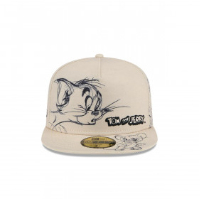 Gorra 59Fifty Warner Bros Tom & Jerry White