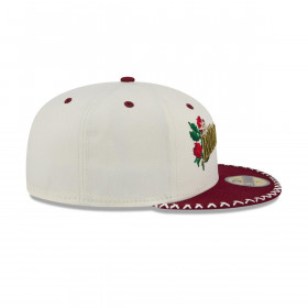 Gorra 59Fifty  MLB Seattle Mariners Novelty Stitch White