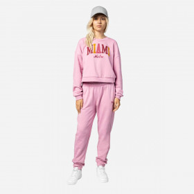 Polerón New Era Miami City Pastel Pink Woman