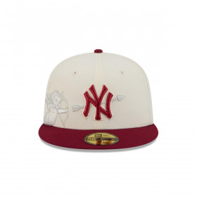 Gorra 59Fifty New York Yankees MLB Cherub White