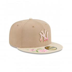 Gorra 59Fifty New York Yankees MLB Hand Stitched Beige