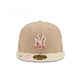 Gorra 59Fifty New York Yankees MLB Hand Stitched Beige