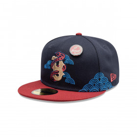 Gorra 59Fifty Boston Red Sox MLB Lunar New Year 2025 Navy