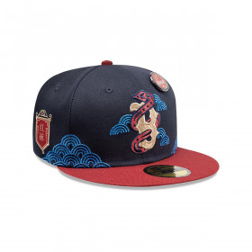 Gorra 59Fifty Boston Red Sox MLB Lunar New Year 2025 Navy