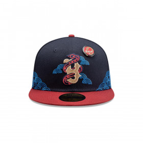 Gorra 59Fifty Boston Red Sox MLB Lunar New Year 2025 Navy