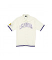 Polera  Los Angeles Lakers NBA Heritage Open White