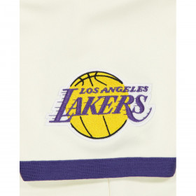 Polera  Los Angeles Lakers NBA Heritage Open White