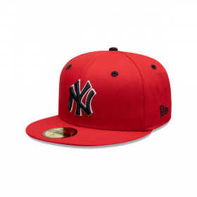 Gorra 59Fifty New York Yankees MLB Scarlet Patch Red