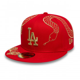 Gorra 59Fifty Los Angeles Dodgers MLB Year Of the Snake Red