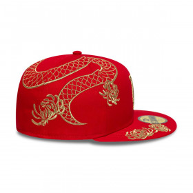 Gorra 59Fifty Los Angeles Dodgers MLB Year Of the Snake Red