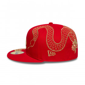 Gorra 59Fifty Los Angeles Dodgers MLB Year Of the Snake Red