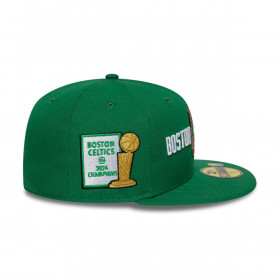 Gorra 59Fifty NBA Boston Celtics 18X NBA Champions Green