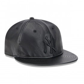 Gorra 9Fifty  MLB New York Yankees Genuine Leather Black