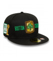 Gorra 59Fifty NBA Boston Celtics 18X NBA Champions Black