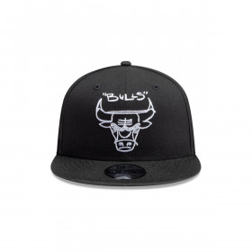 Gorra 9Fifty Chicago Bulls NBA Heritage Black