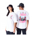 Polera New Era Brand City Graphic White