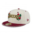 Gorra 59Fifty  NBA Los Angeles Lakers Novelty Stitch White