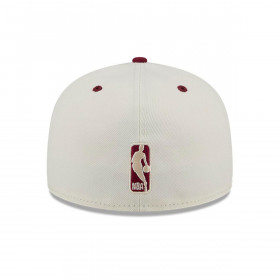 Gorra 59Fifty  NBA Los Angeles Lakers Novelty Stitch White