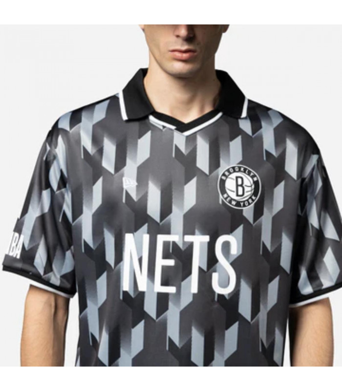 Polera Brooklyn Nets NBA Soccer Pack Dk Grey
