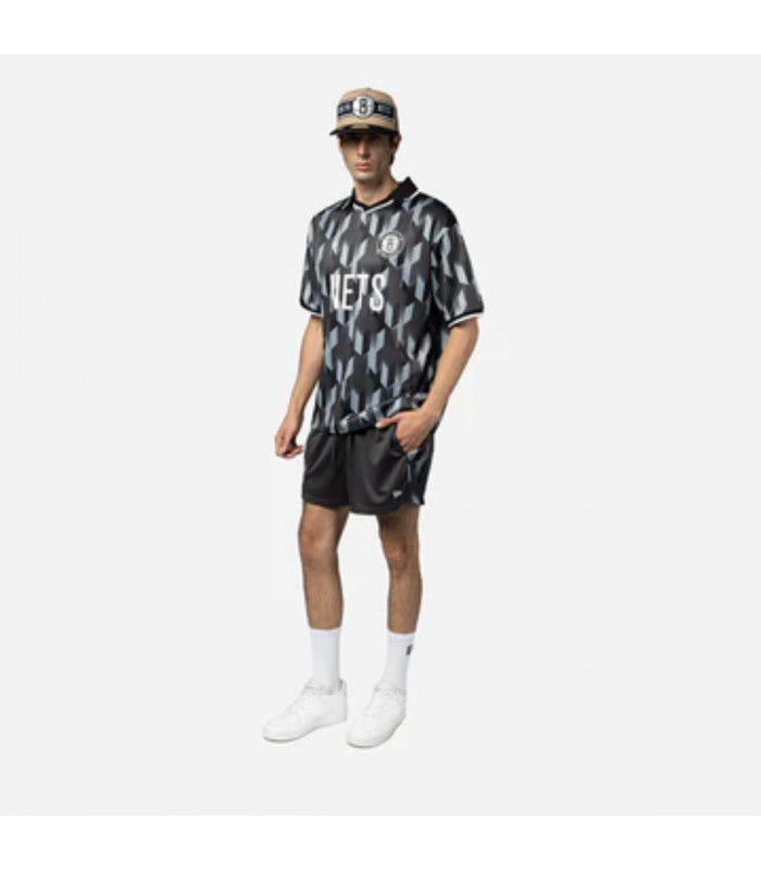 Polera Brooklyn Nets NBA Soccer Pack Dk Grey