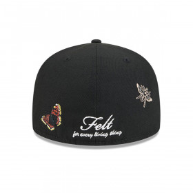 Gorra 59Fifty MLB Chicago White Sox Felt X MLB Black
